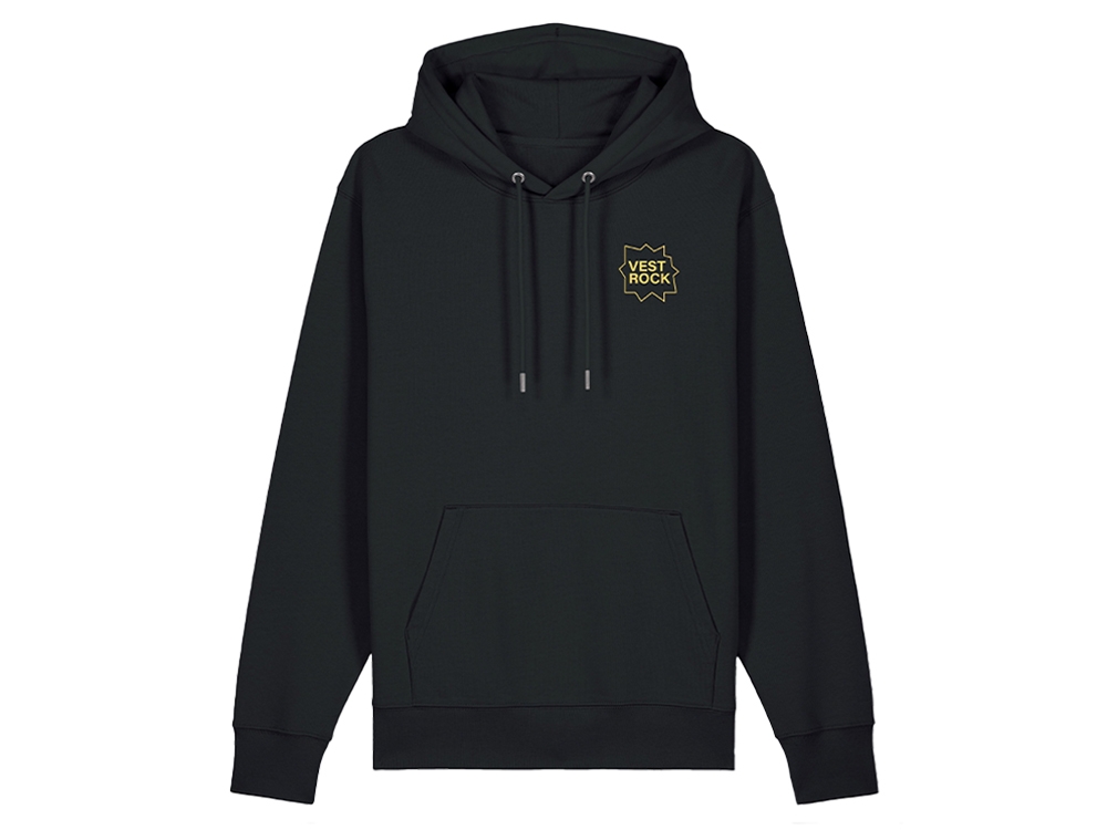 Festival hoodie Zwart