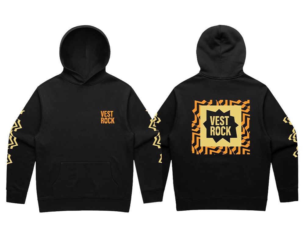 Festival hoodie 2026 Zwart