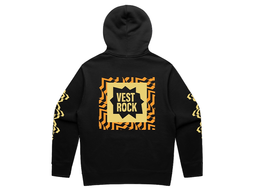 Festival hoodie 2026 Zwart