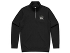 Half Zip Sweater 2025 Zwart