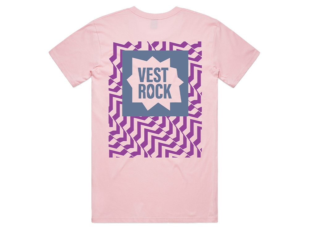 Festival T-shirt 2026 Roze