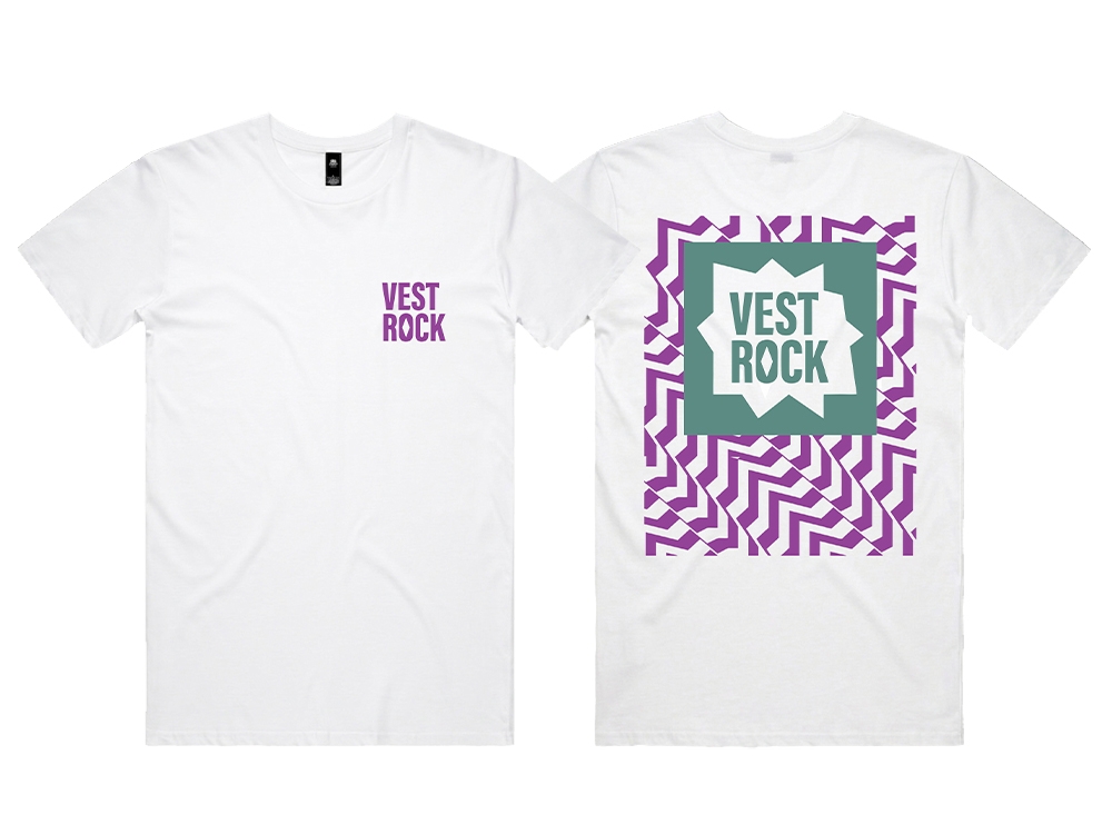 Festival T-shirt 2026 Wit